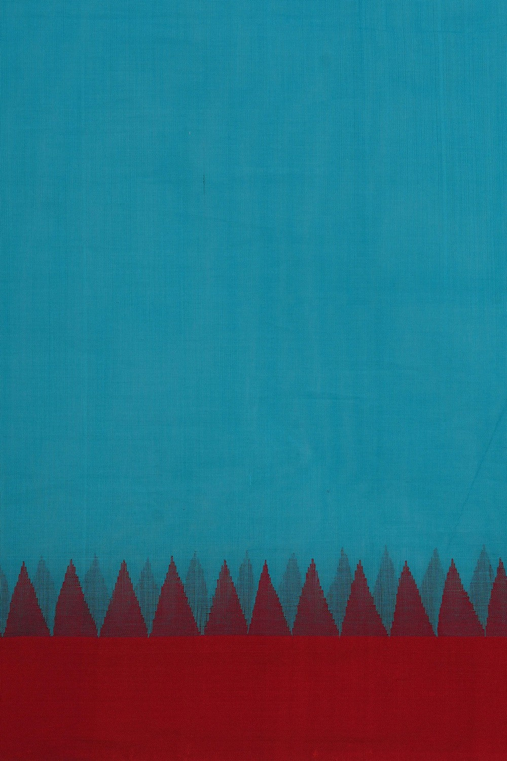 Image of Ponduru Cotton Blue Saree