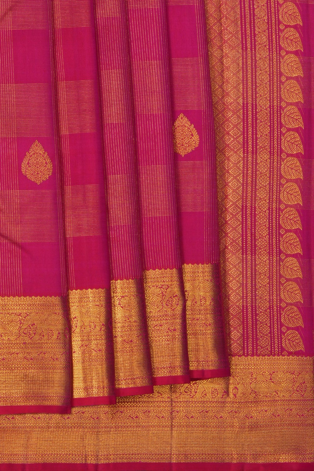 Image of Arani Silk Pink Saree