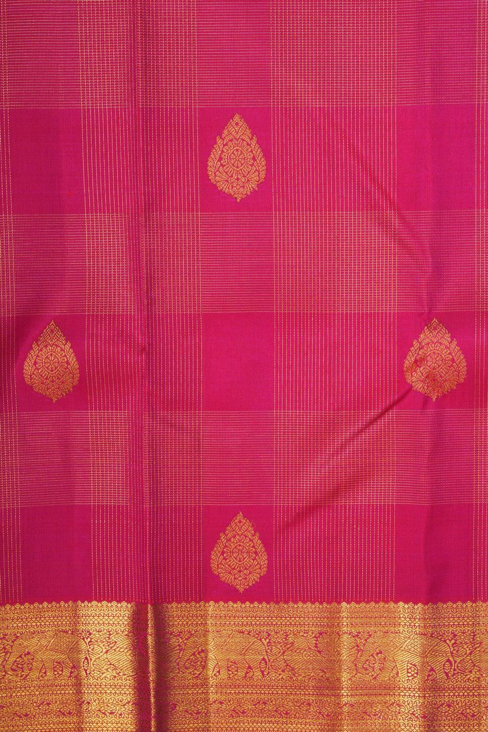 Image of Arani Silk Pink Saree