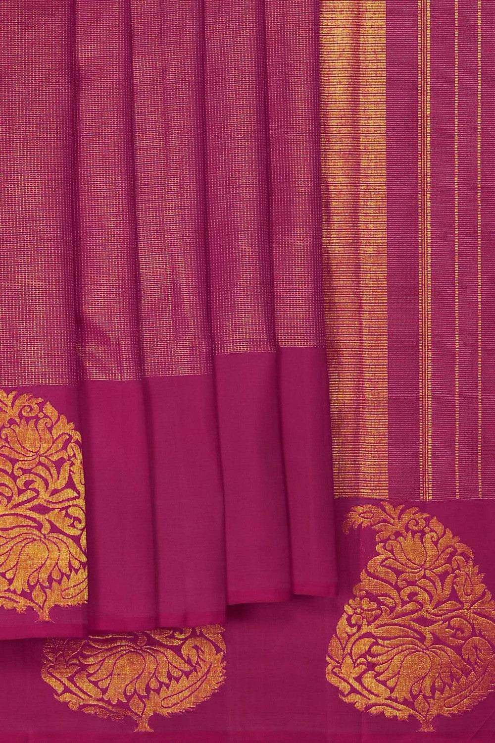 Image of Arani Silk Pink Saree