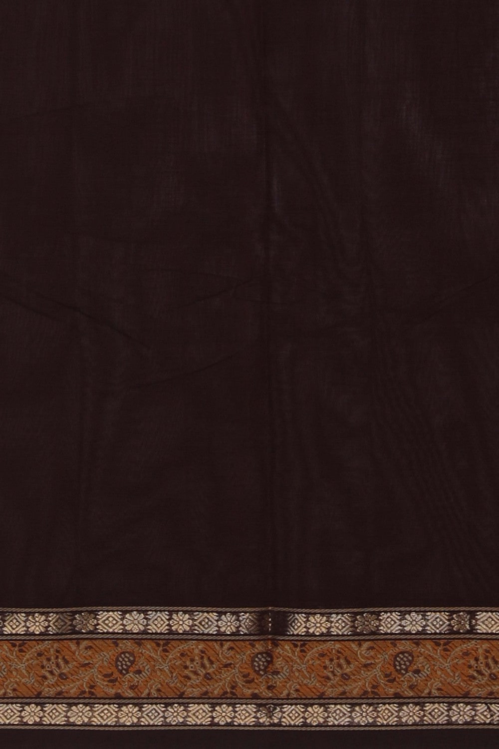 Image of Kanchi Cotton Maroon Saree
