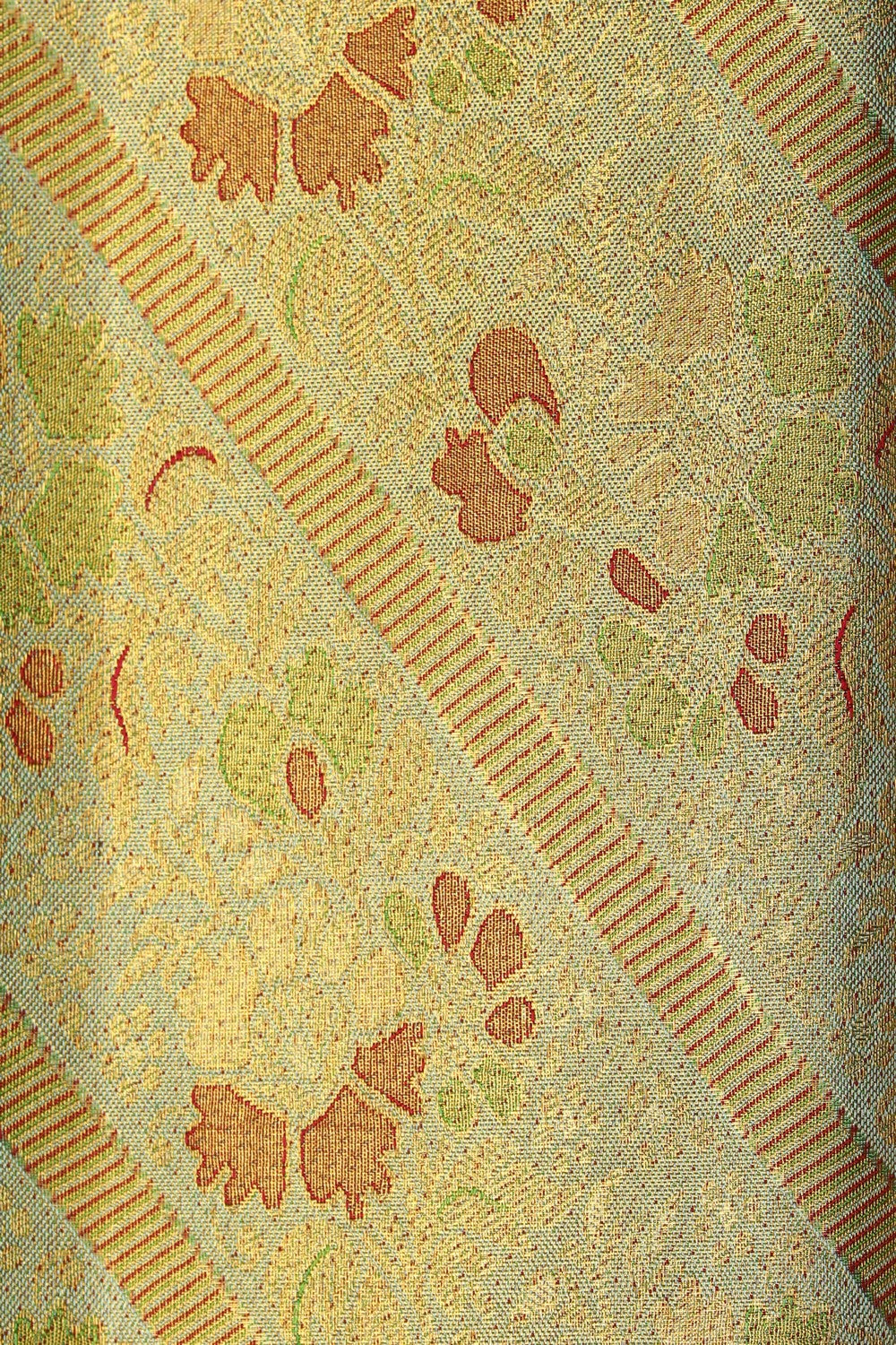 Image of Kanjivaram Silk Tissue Brocade Saree