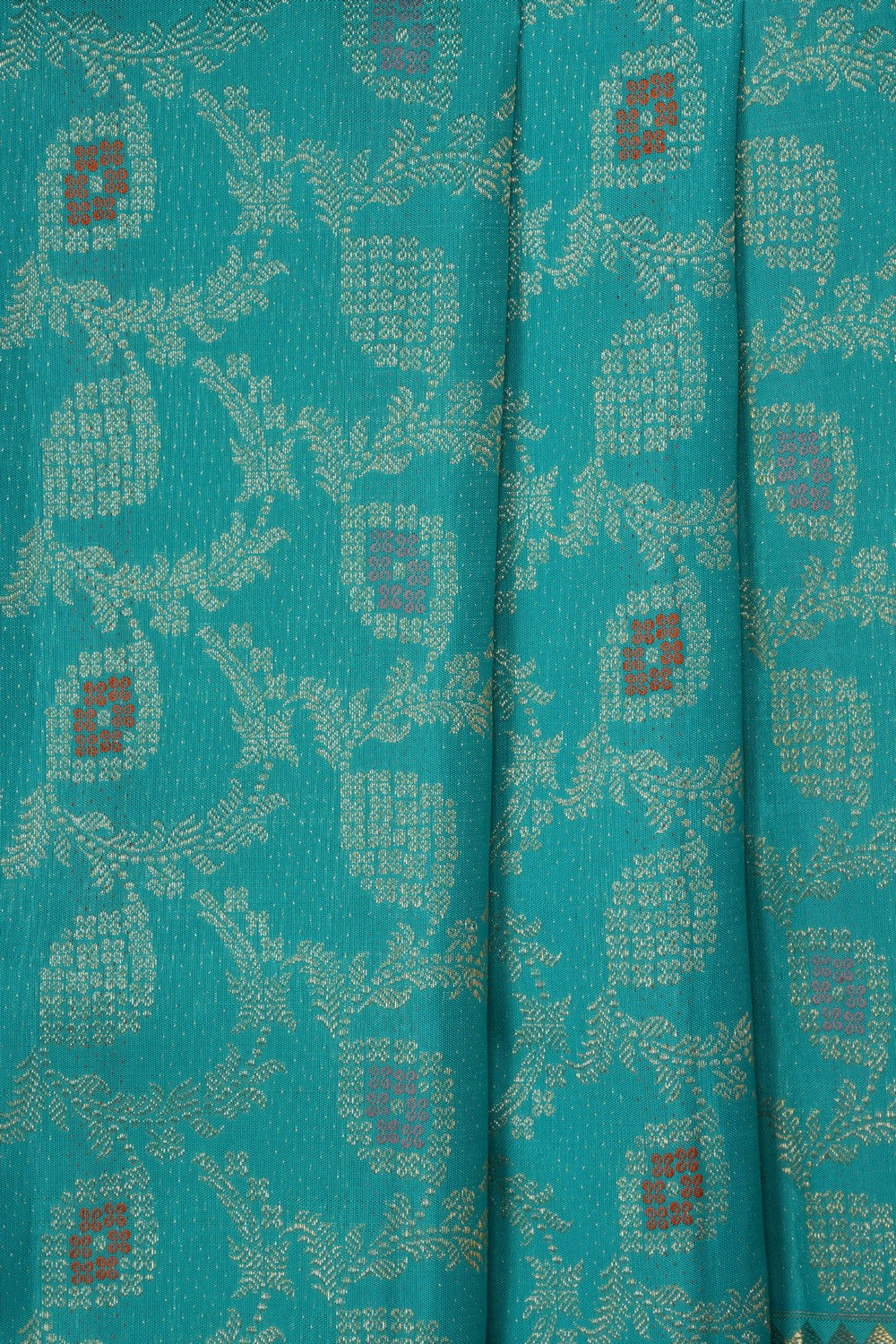 Image of Kanjivaram Silk Brocade Saree