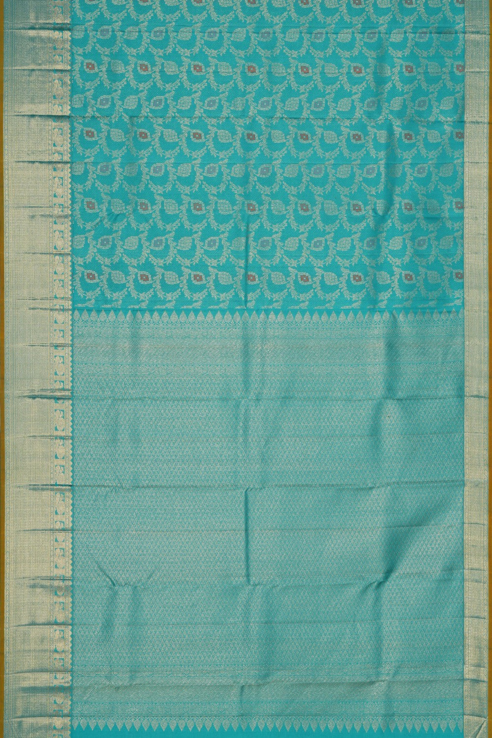 Image of Kanjivaram Silk Brocade Saree