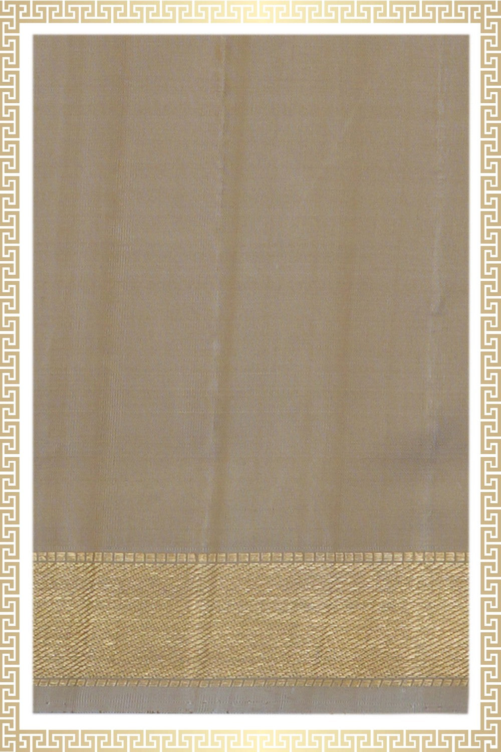 Image of Kanchi Silk Traditional Dhoti With Kanduva (8 X 4)