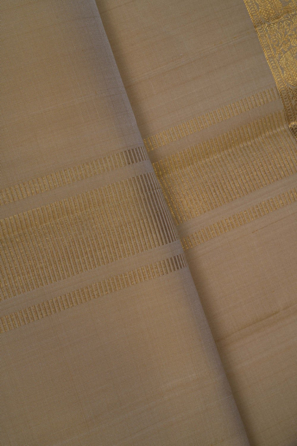 Image of Kanchi Silk Traditional Dhoti With Kanduva (8 X 4)