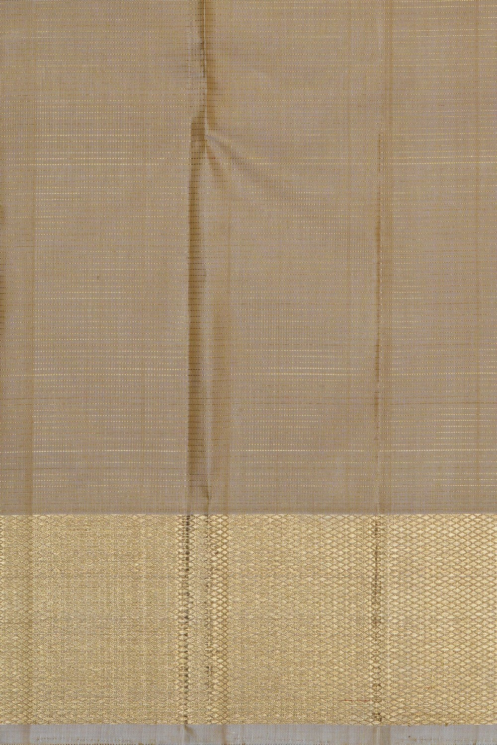 Image of Arani Silk Off-White Saree