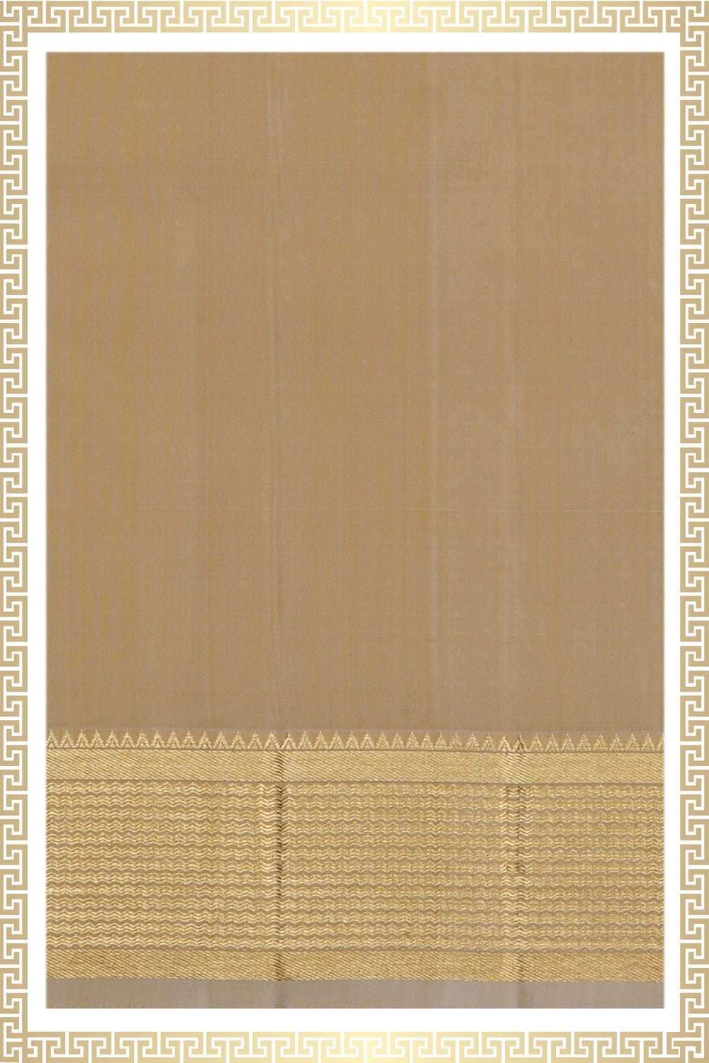 Image of Kanchi Silk Traditional Dhoti With Kanduva (8 X 4)
