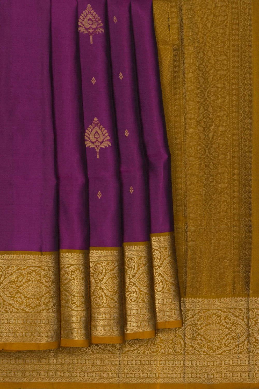 Image of South Silk Magenta Saree