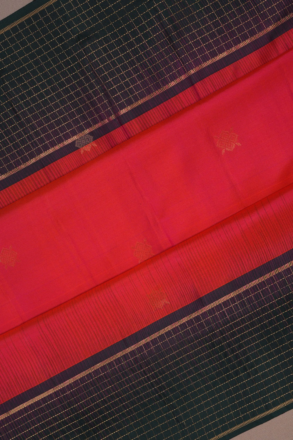 Image of South Silk Red Saree