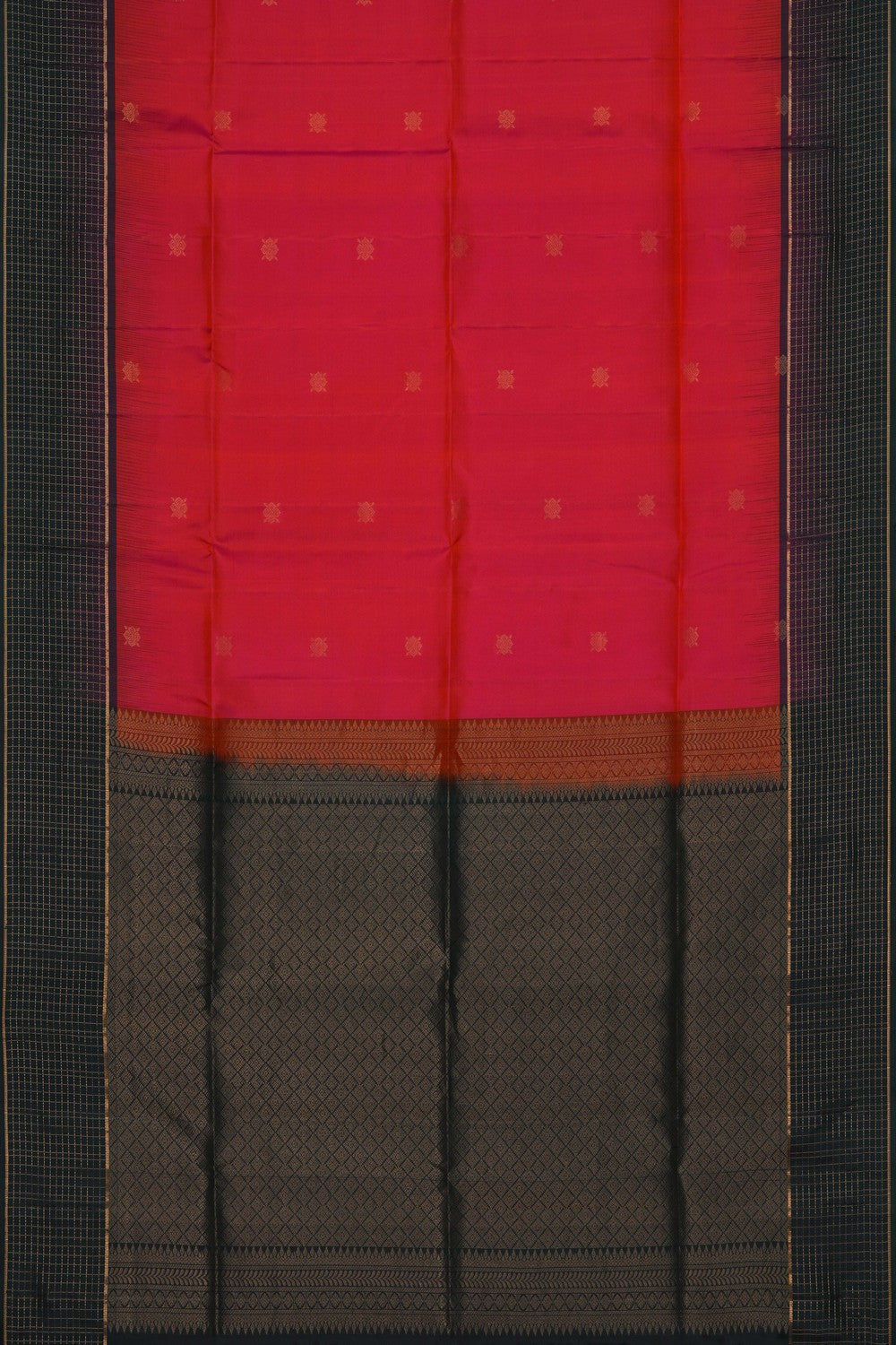 Image of South Silk Red Saree