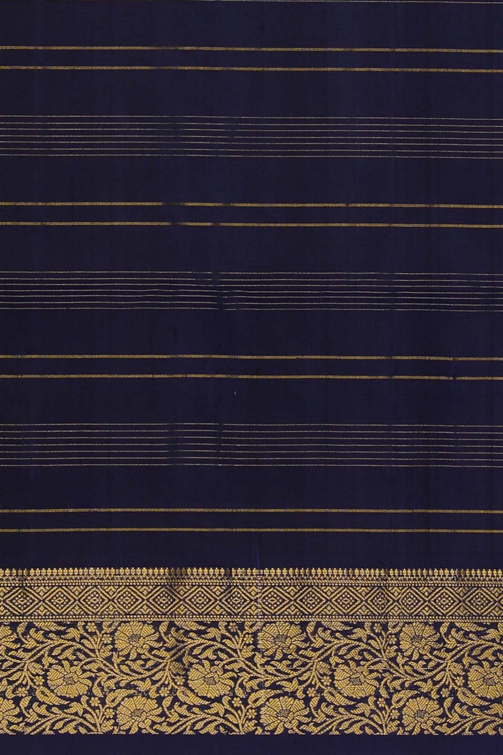 Image of South Silk Turquoise-Green Saree