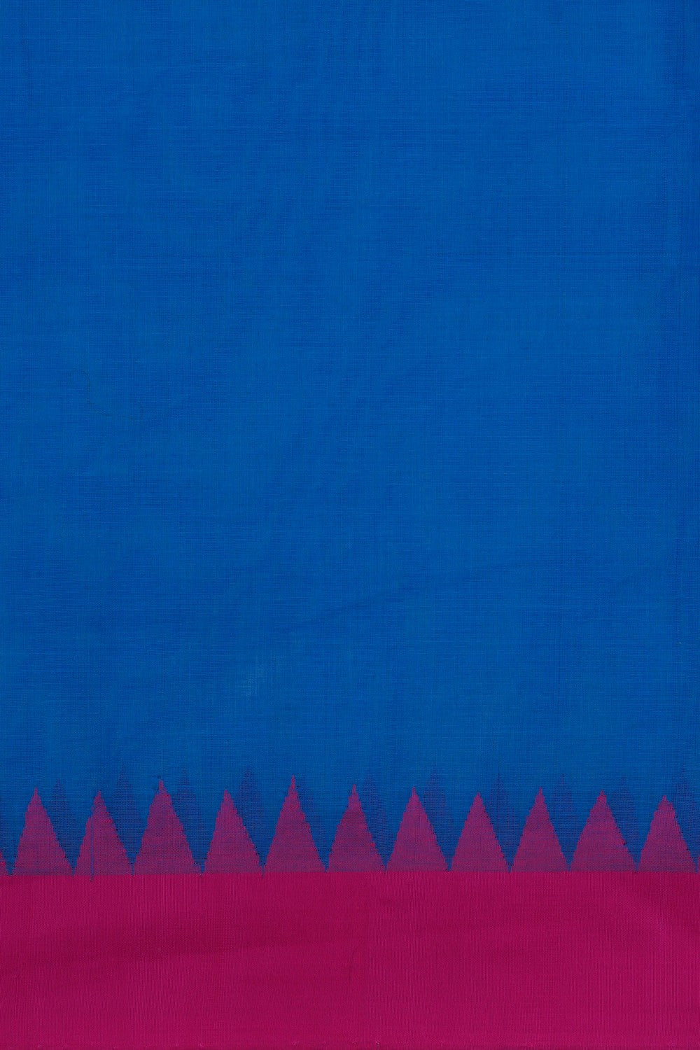 Image of Ponduru Cotton Blue Saree