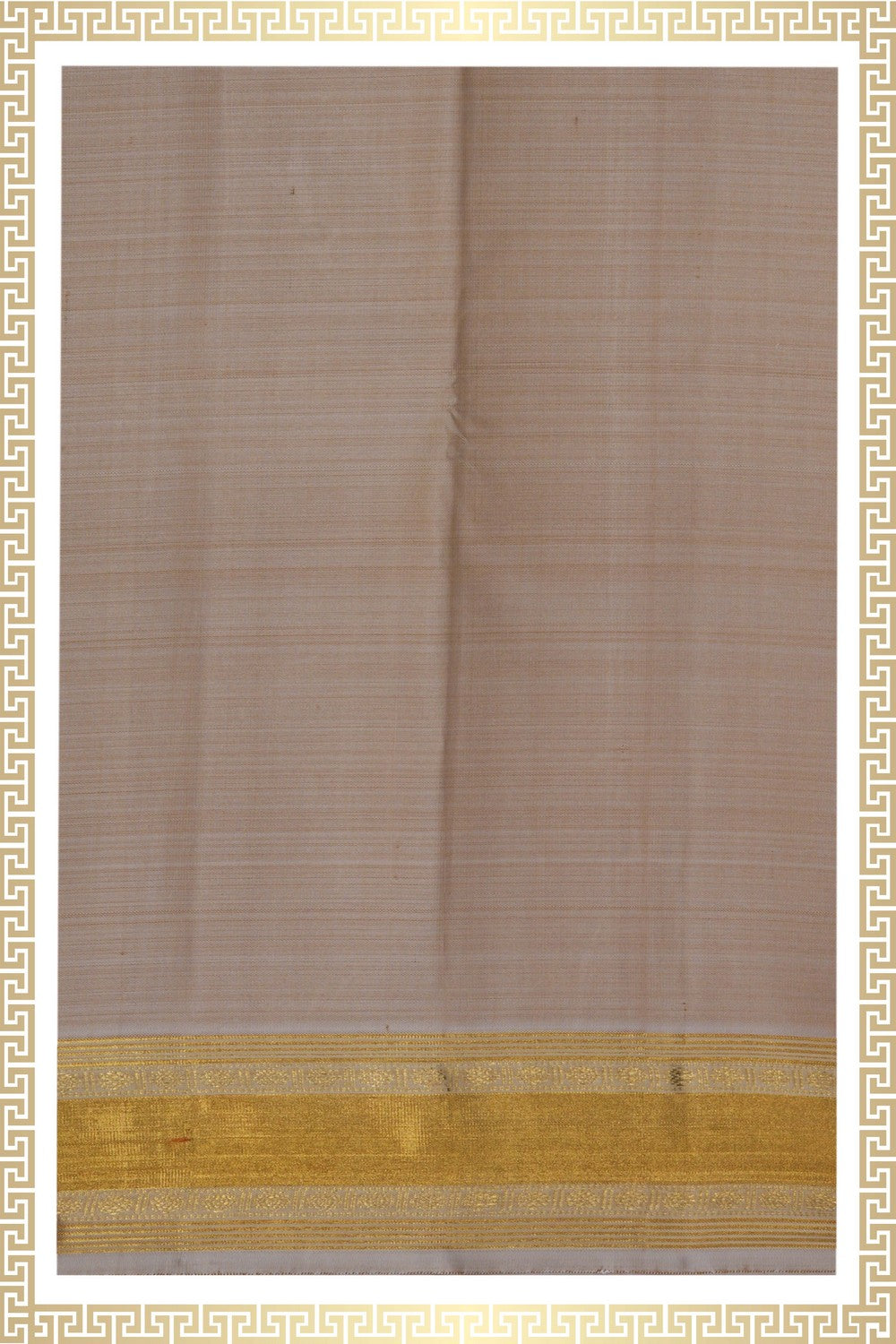 Image of Kanchi Silk Traditional Dhoti With Kanduva (8 X 4)