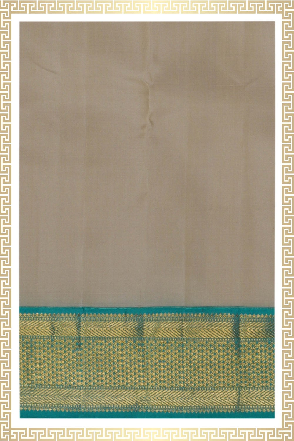 Image of Kanchi Silk Traditional Dhoti With Kanduva (8 X 4)