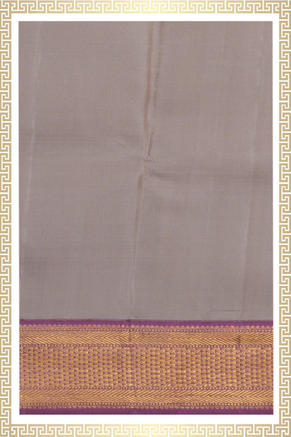 Image of Kanchi Silk Traditional Dhoti With Kanduva (8 X 4)
