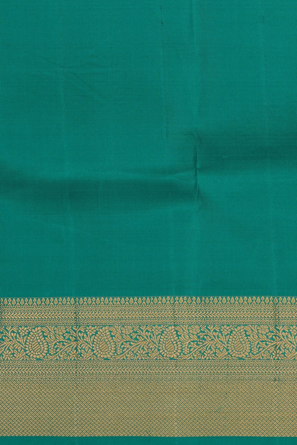 Image of Kanjivaram Silk Sea Green Saree