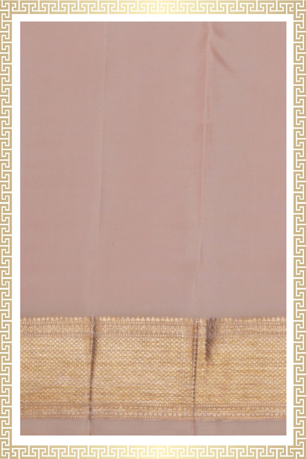 Image of Kanchi Silk Traditional Dhoti With Kanduva (8 X 4)