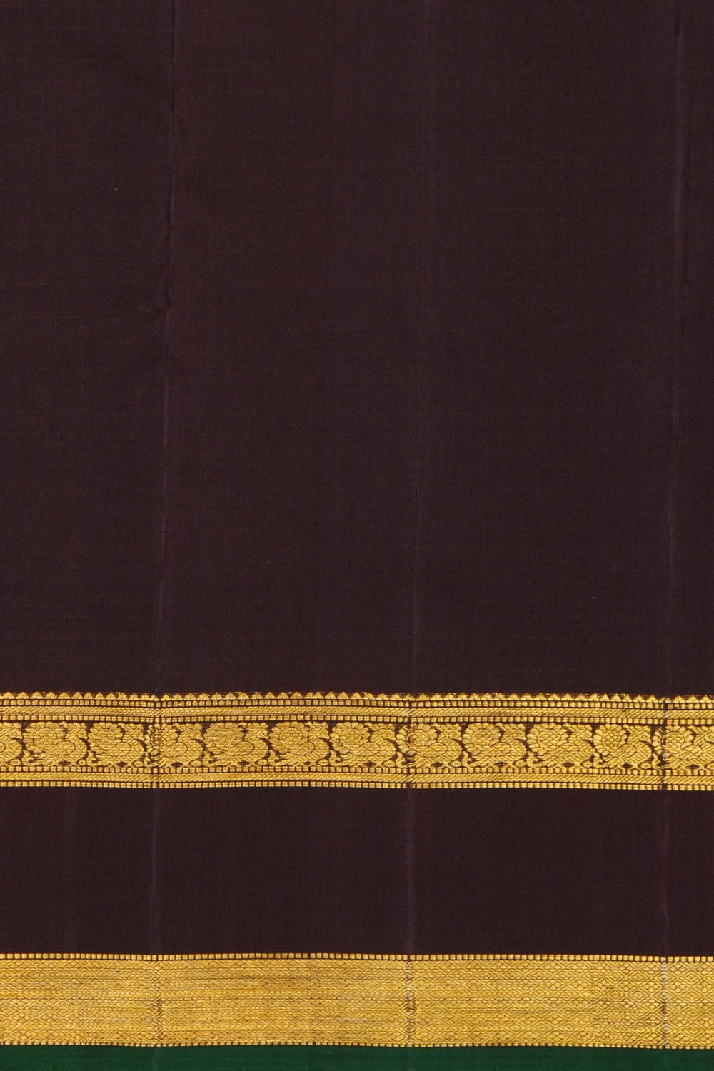 Image of Kanchipattu Silk Dark Green Saree