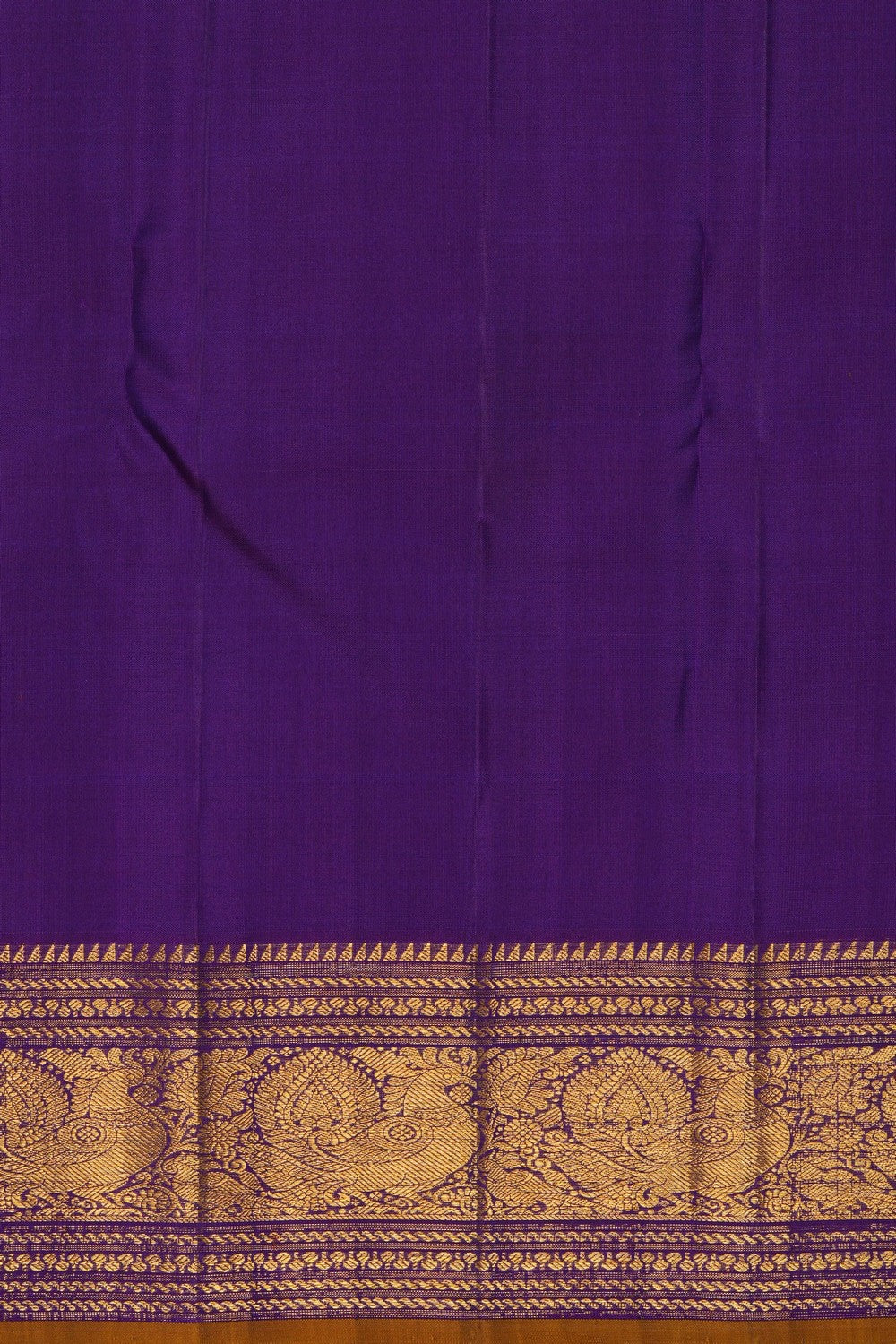 Image of Kanchipattu Silk Blue Saree