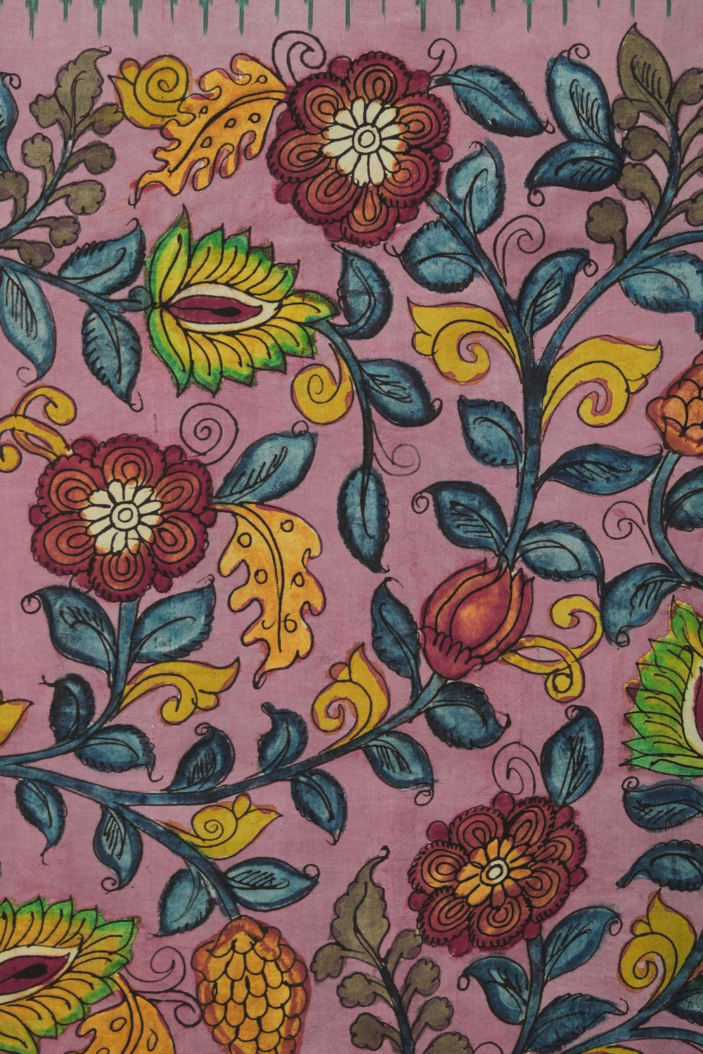 Image of Kalamkari Painting Saree