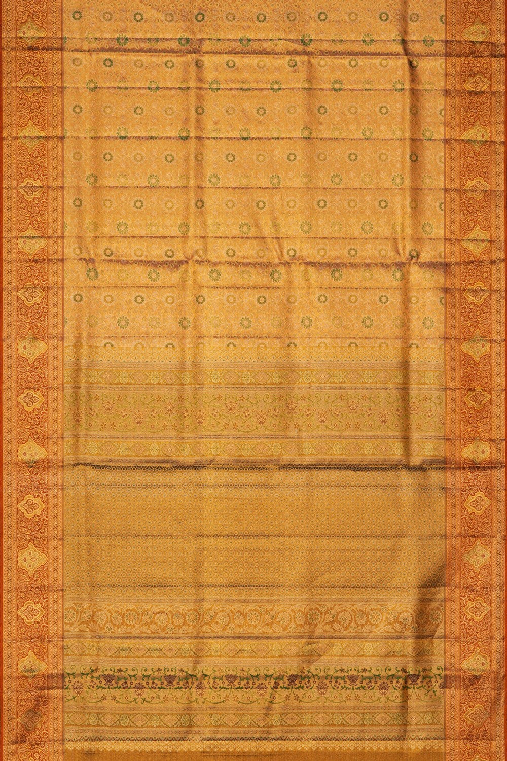 Image of Kanchipattu Tissue Beige Saree