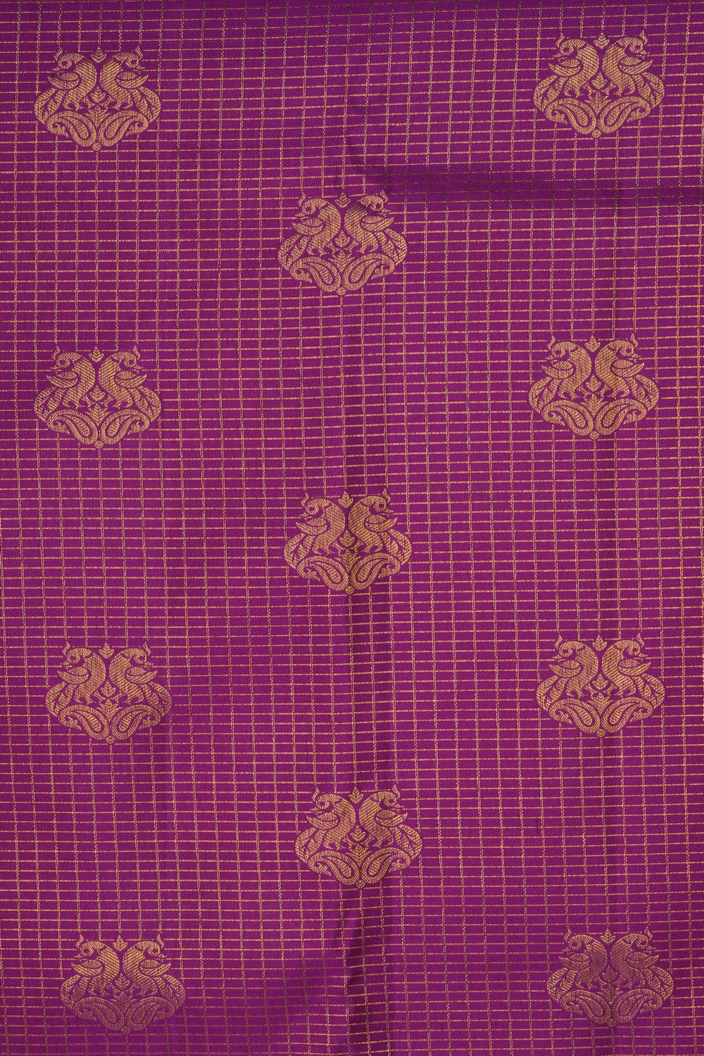 Image of Kanchipattu Silk Purple Saree