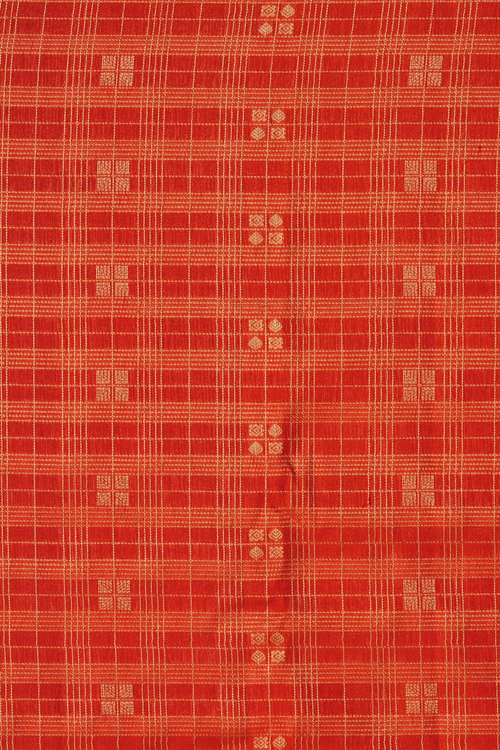 Image of Kanchipattu Silk Red Saree
