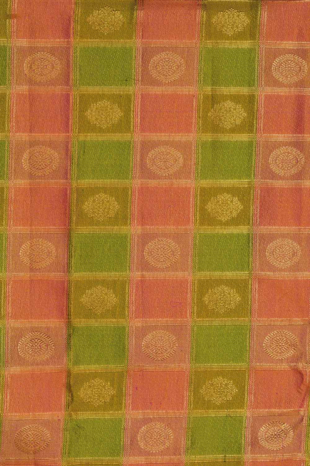 Image of Kanchipattu Silk Multi-Coloured Saree
