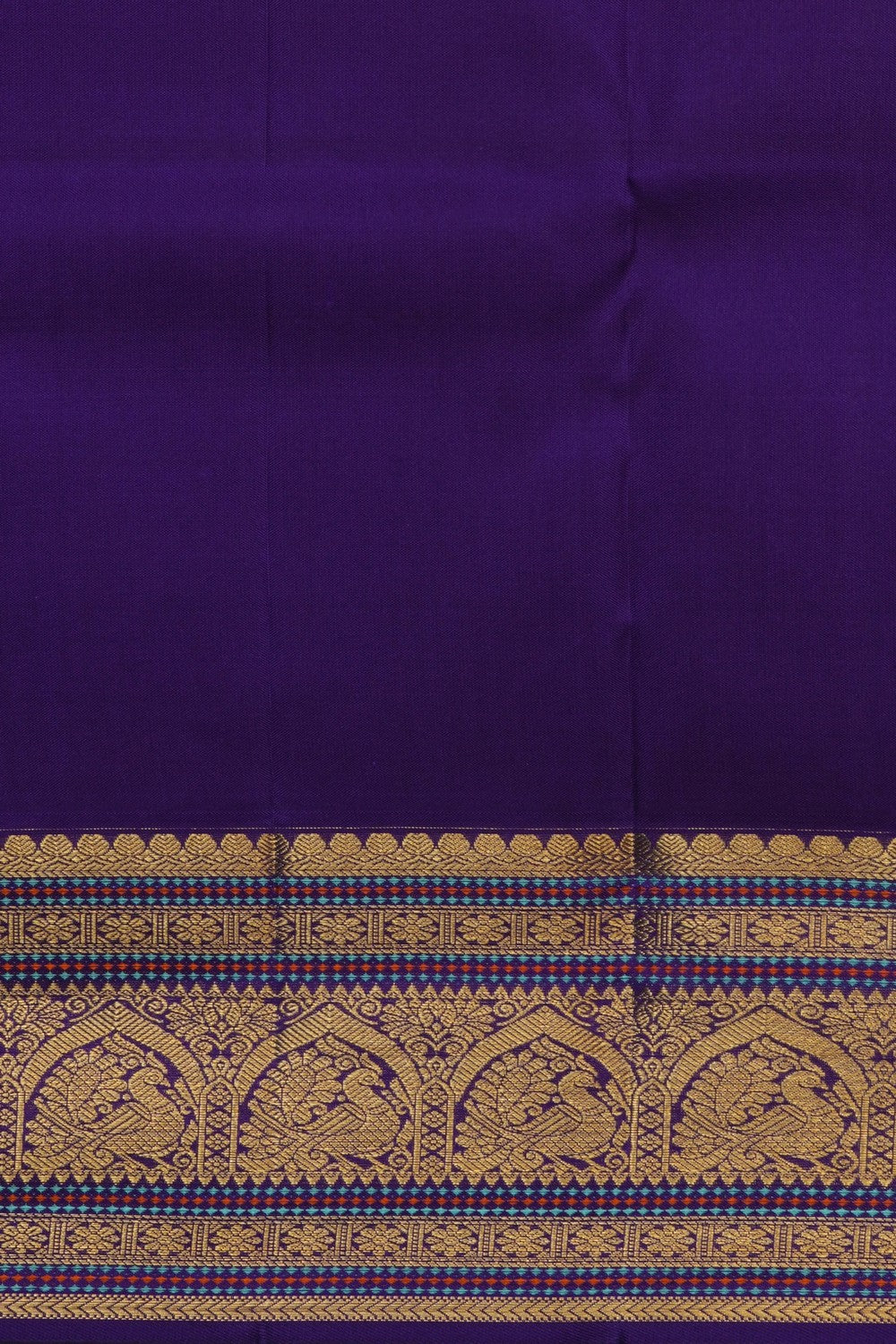 Image of Kanchipattu Silk Yellow Saree