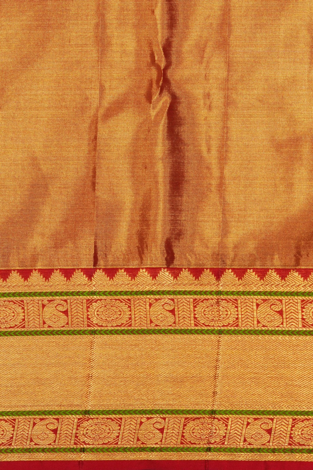 Image of Kanchipattu Silk Off-White Saree