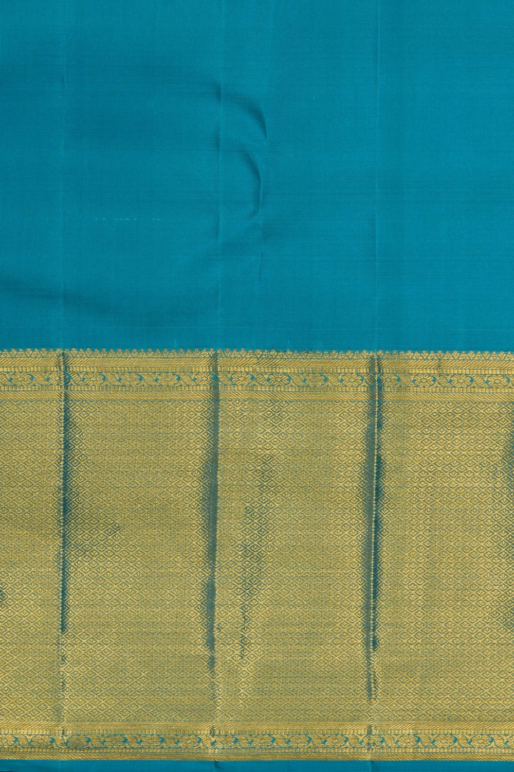 Image of Kanchipattu Silk Blue Saree