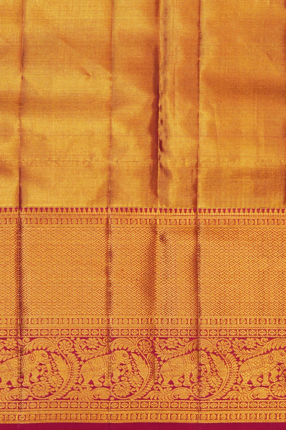 Image of Kanchipattu Silk Blue Saree