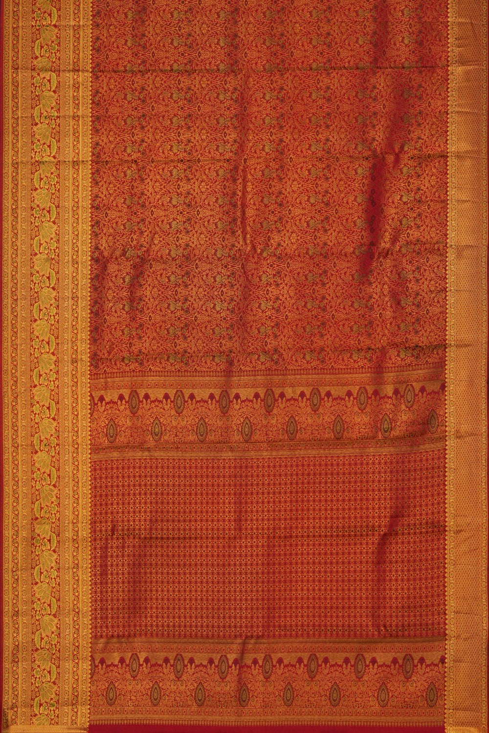 Image of Kanchipattu Silk Maroon Saree