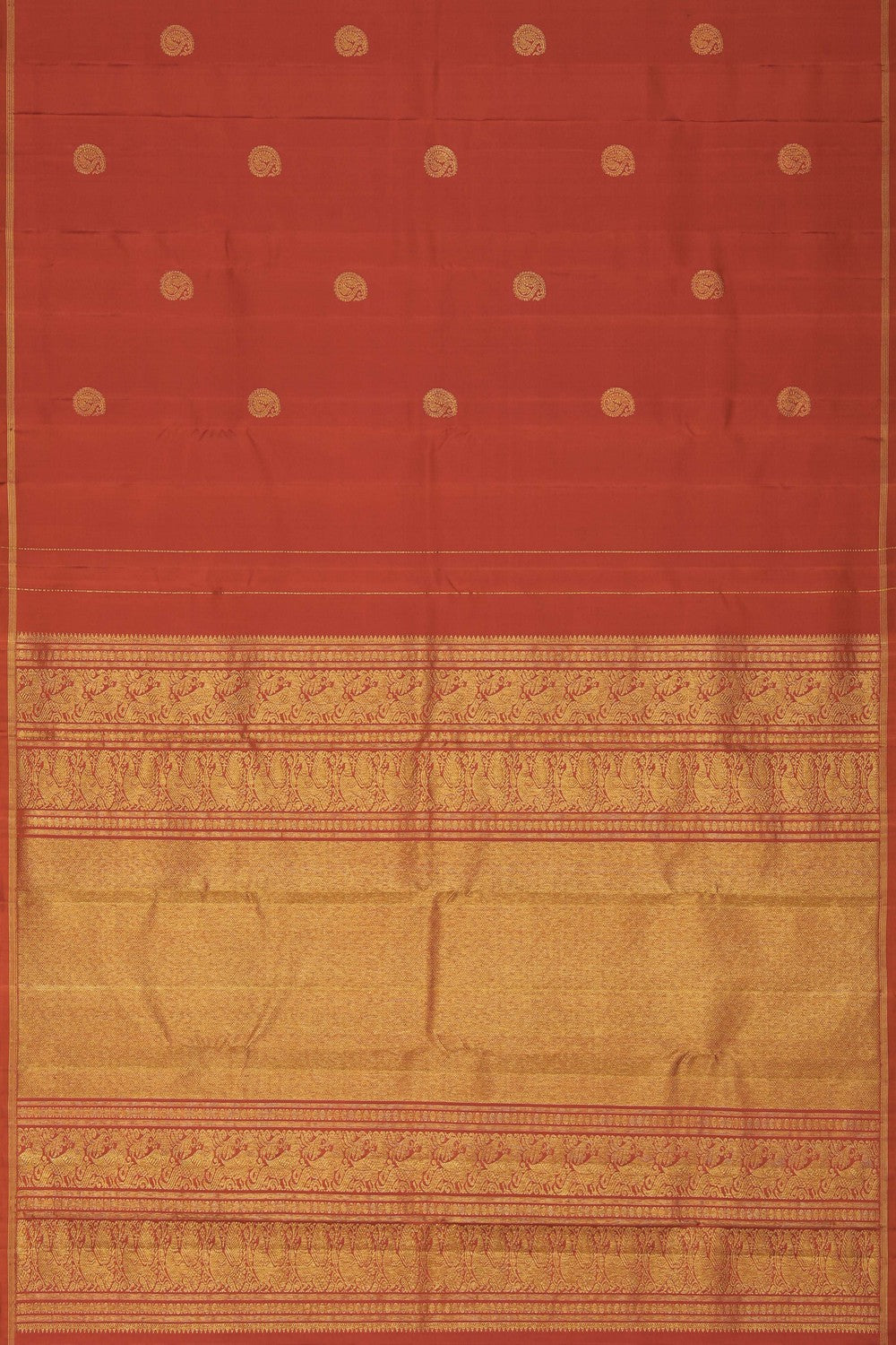 Image of Kanchipattu Silk Red Saree