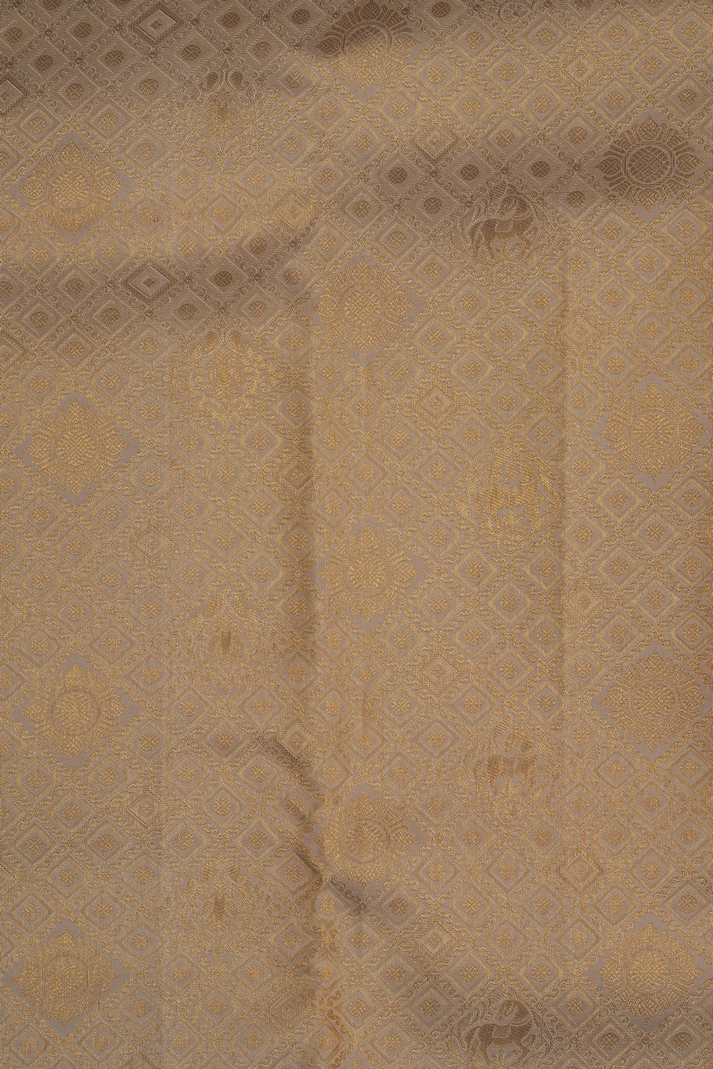 Image of Kanchipattu Silk Cream Saree