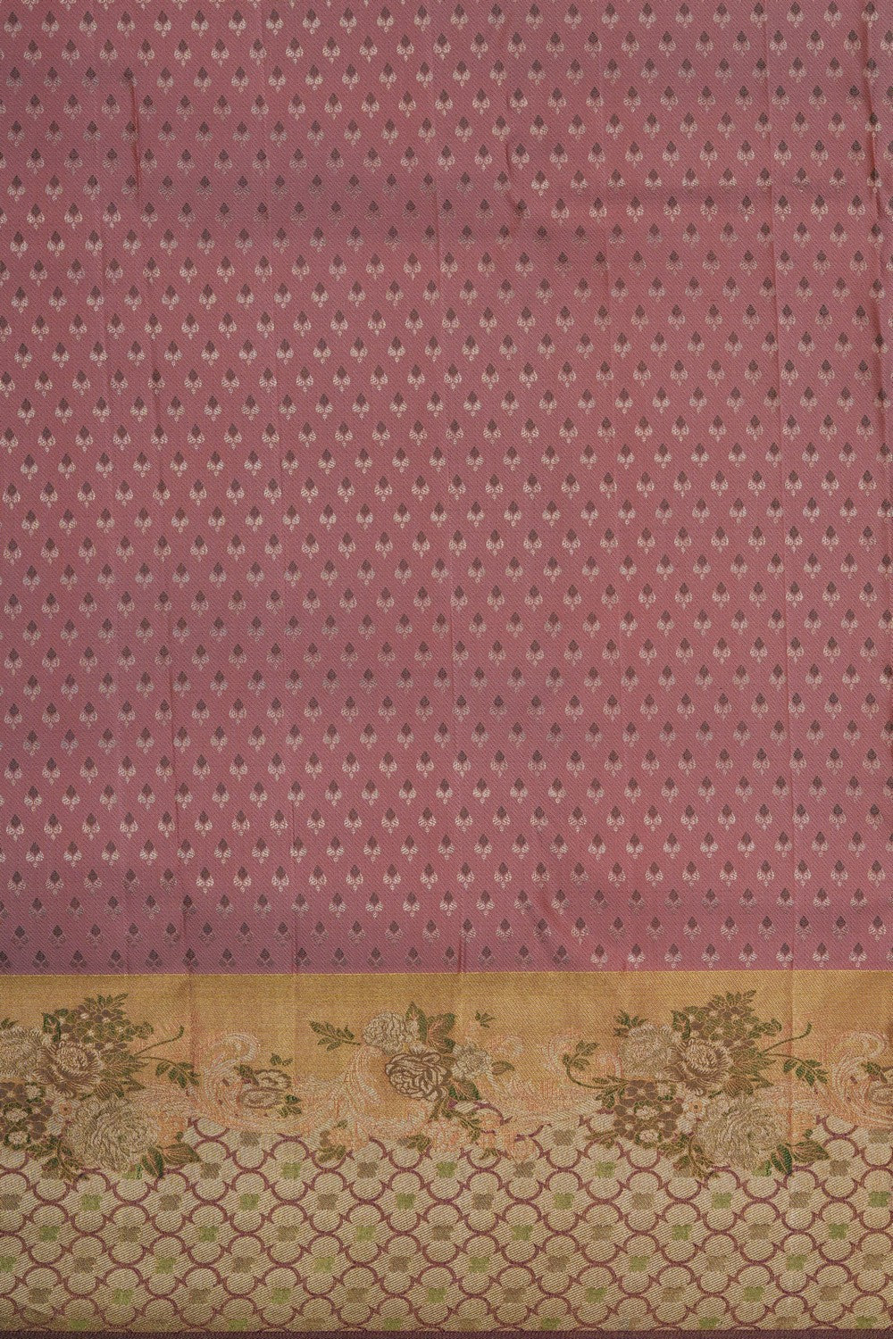 Image of Kanchipattu Silk Multi-Coloured Saree