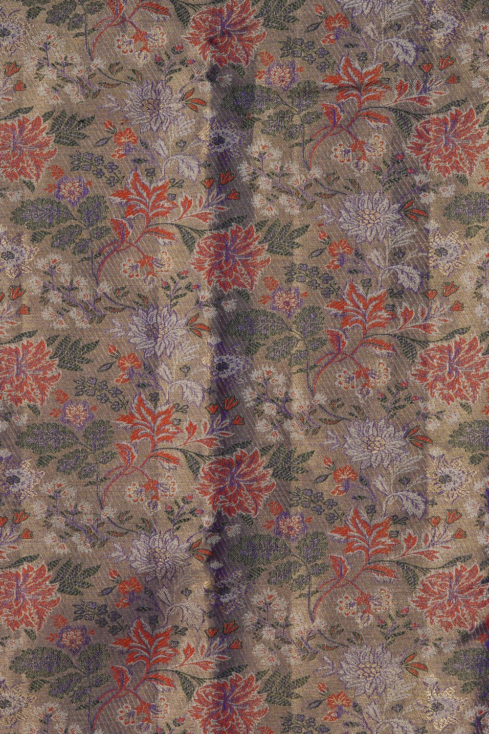 Image of Kanchipattu Silk Violet Saree
