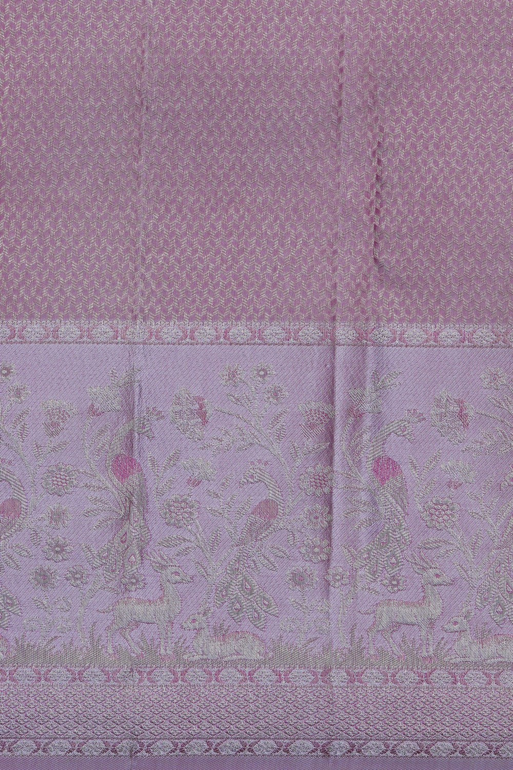 Image of Kanchipattu Silk Pink Saree