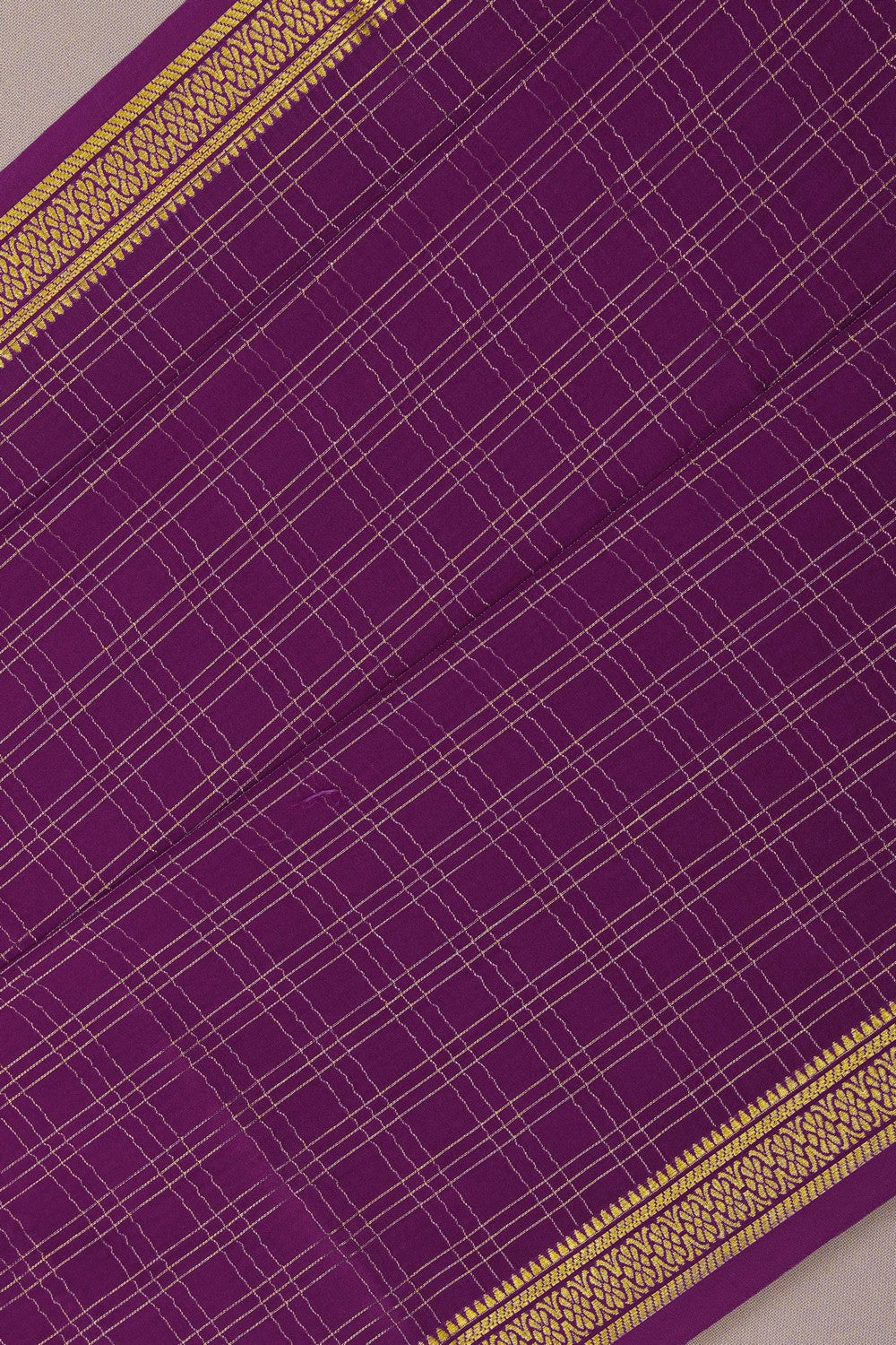 Image of Binny Crepe Silk Purple Saree