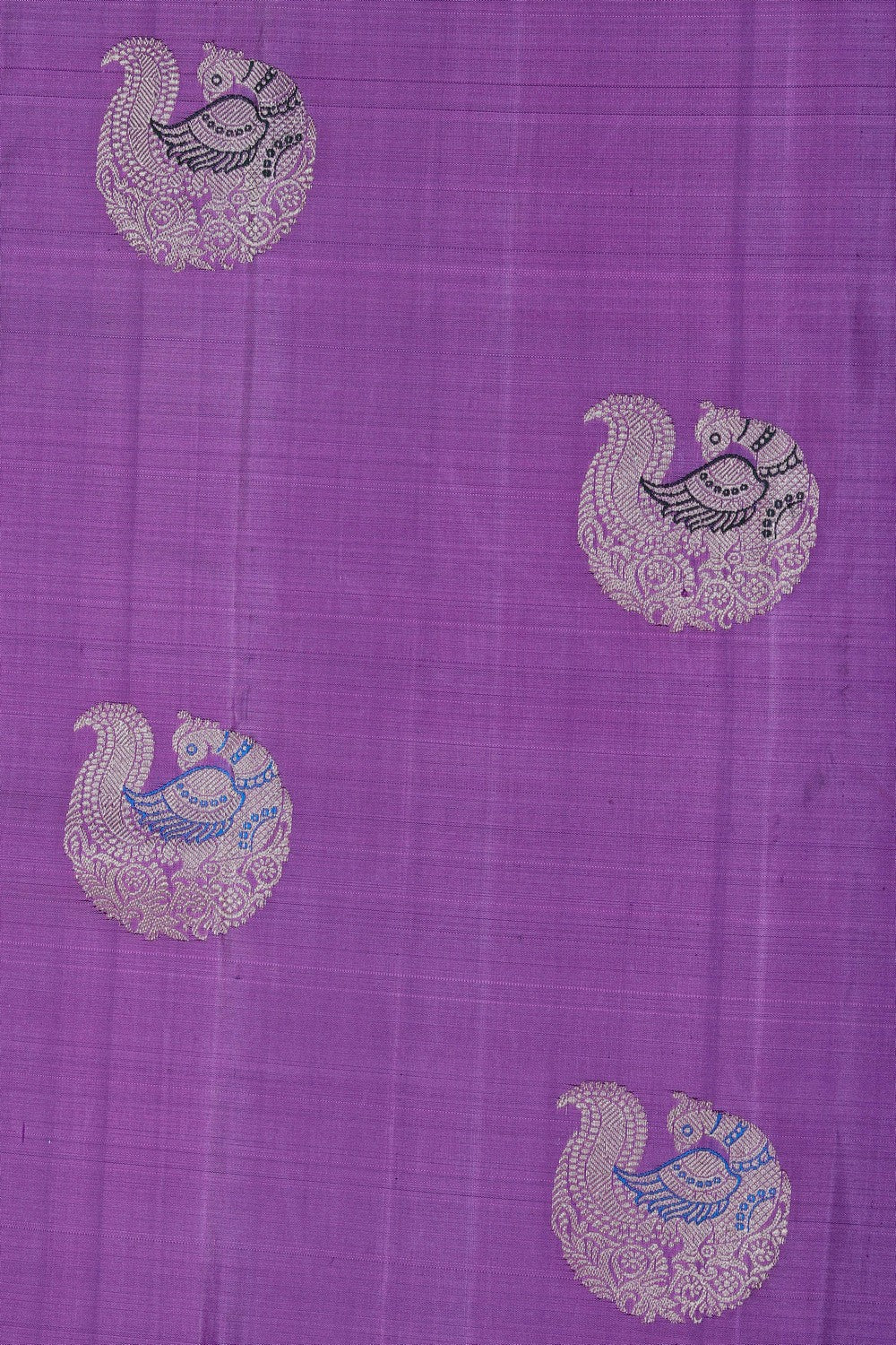 Image of Kanchipattu Silk Lavender Saree