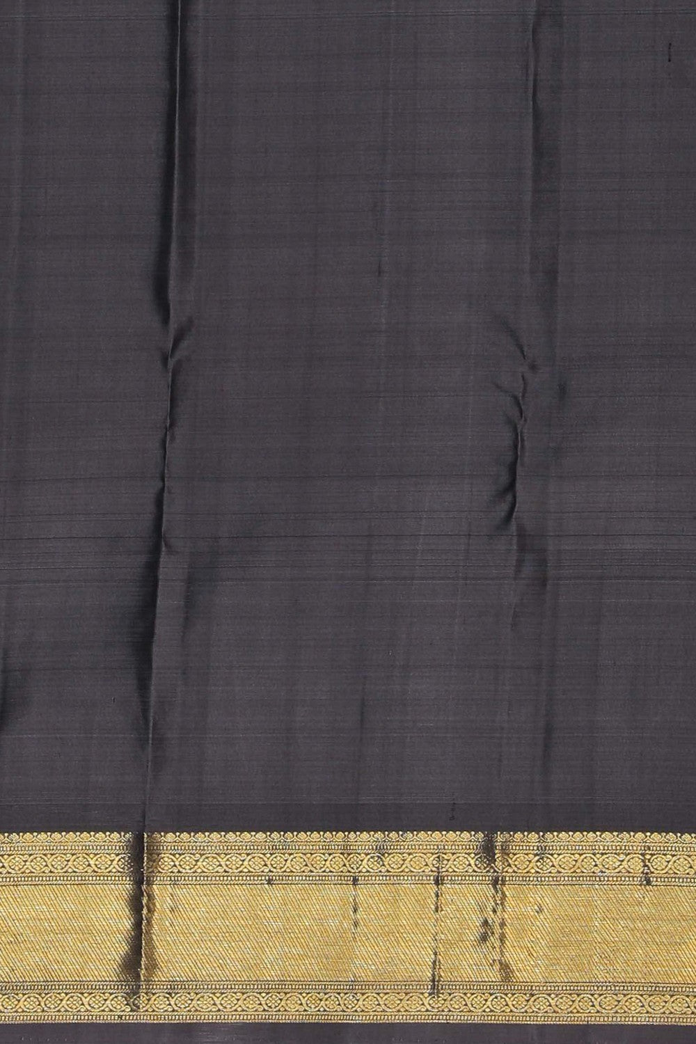 Image of Kanchipattu Silk Dark Grey Saree