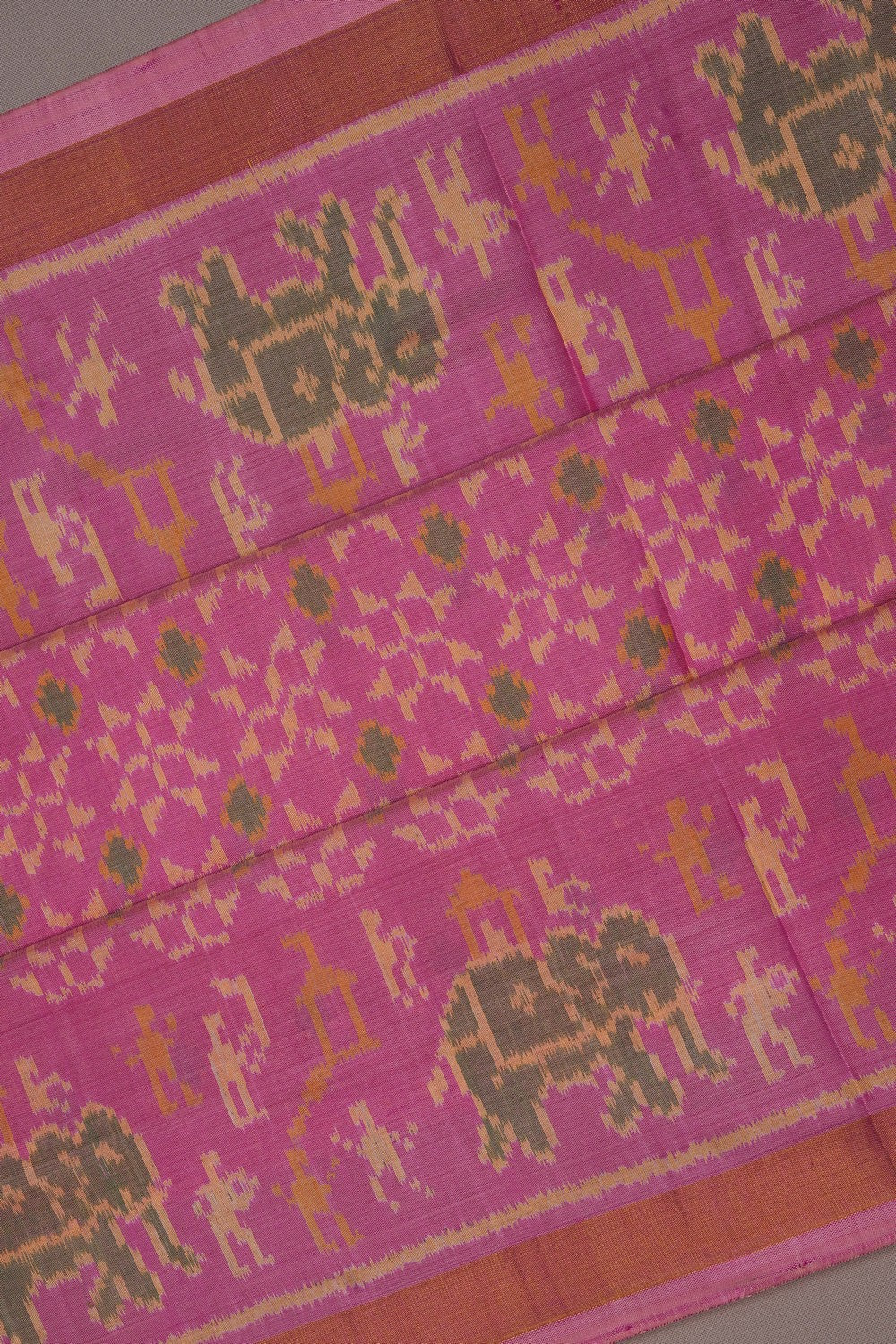 Image of Rajkot Silk Purple Saree