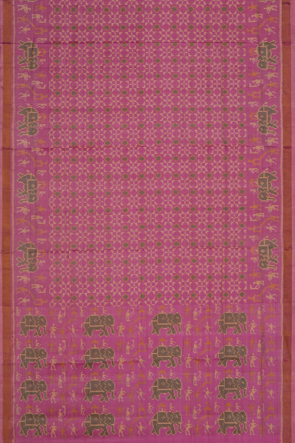 Image of Rajkot Silk Purple Saree