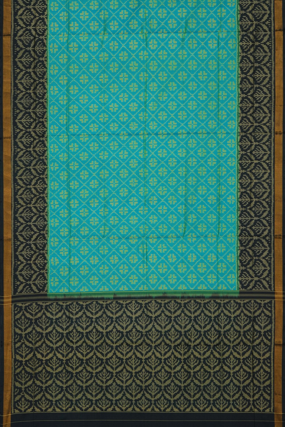 Image of Rajkot Silk Sky Blue Saree
