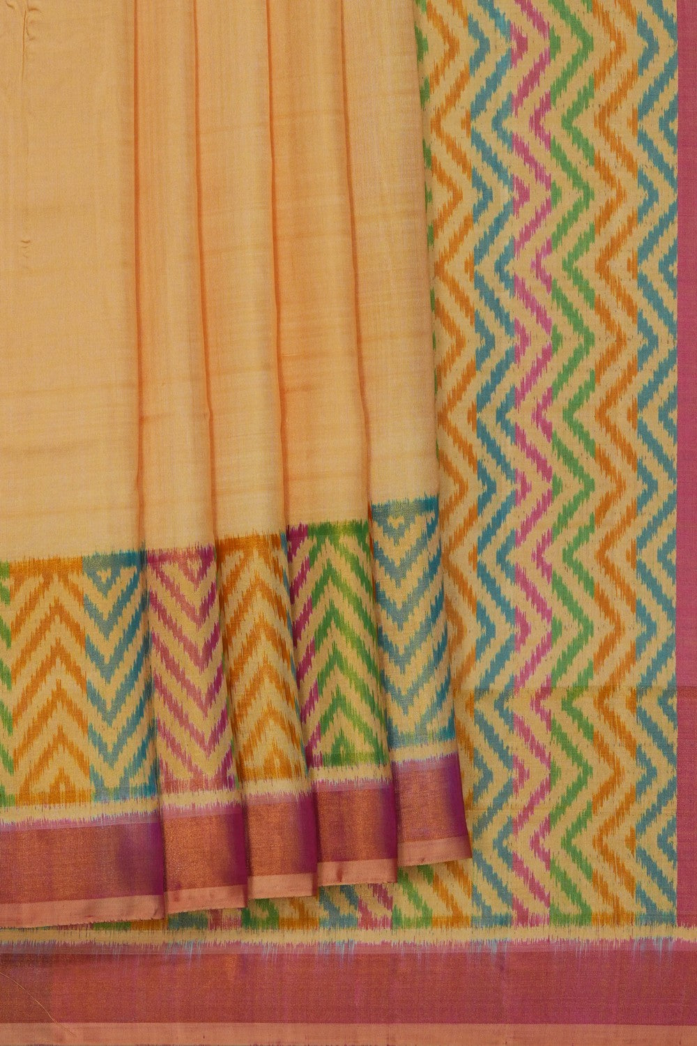 Image of Rajkot Silk Beige Saree