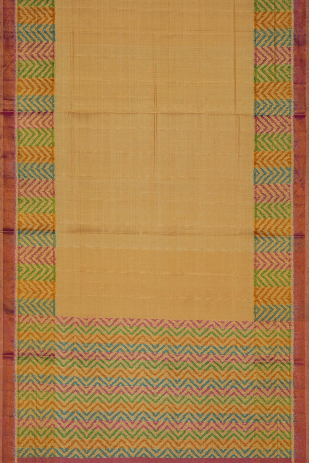 Image of Rajkot Silk Beige Saree