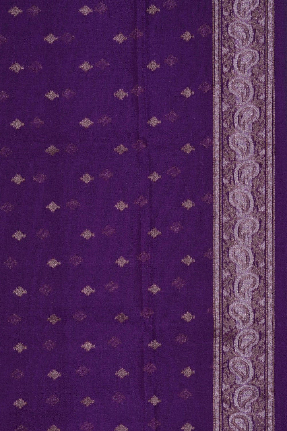 Image of Banarasi Kora Dark Beige Saree