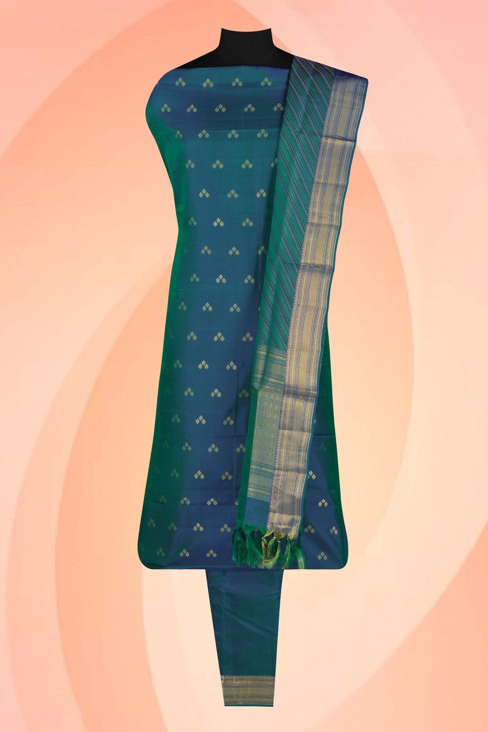 Image of Unstitched Suit Set Fabric (3 Pcs Set)