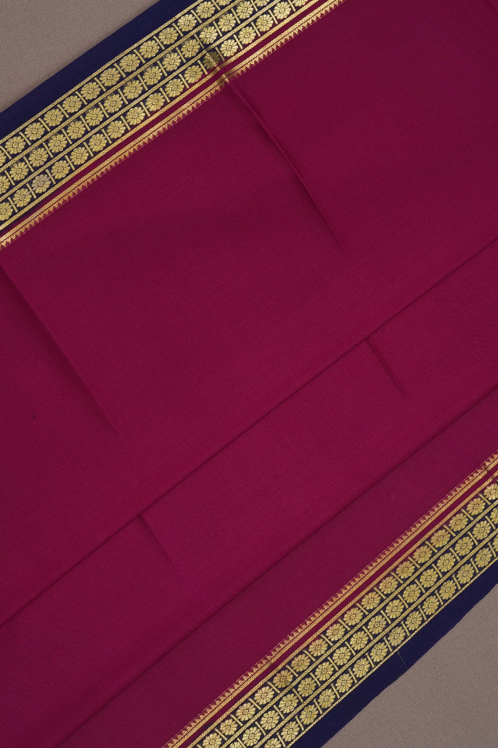 Image of Binny Crepe Purple Saree